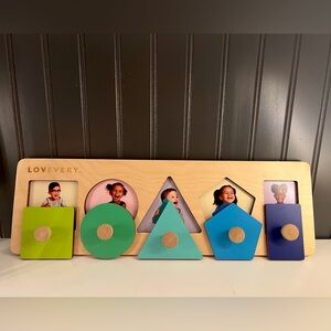 Lovevery Friends of All Shapes Puzzle